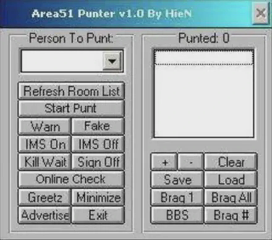 America Online Proggie Punter