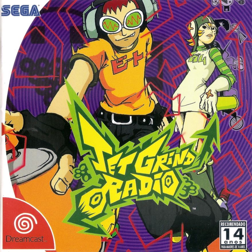 SEGA Dreamcast Jet Set Radio Cover