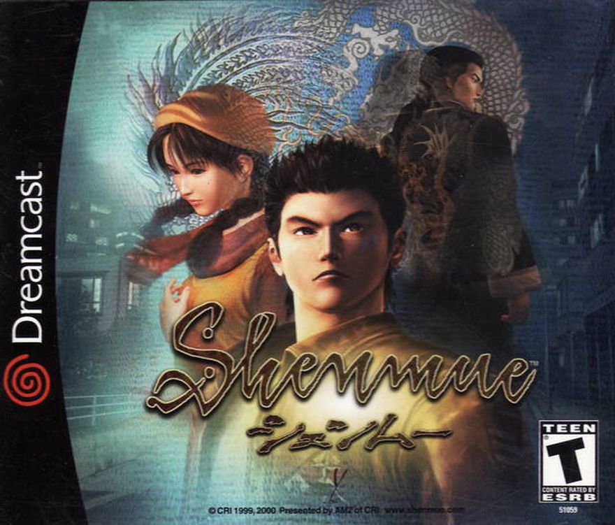 SEGA Dreamcast Shenmue Cover